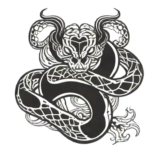 Sekeleton Snake Fire