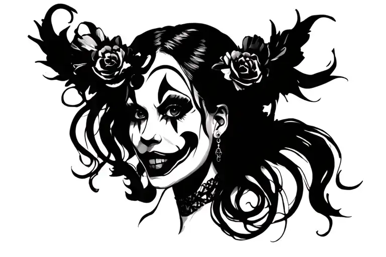 Kattana Gothic Clown Woman