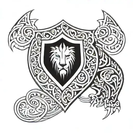 Loin On A Shield