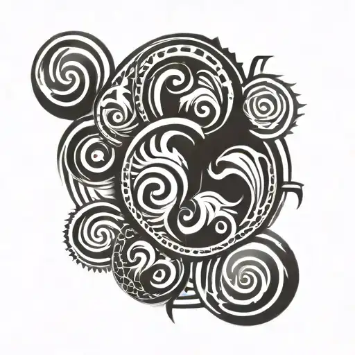 Number 369 In Circle