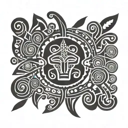 Taino Pavement Marking