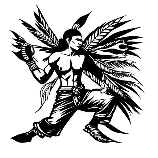 Native Filipino Fighting For The Navy