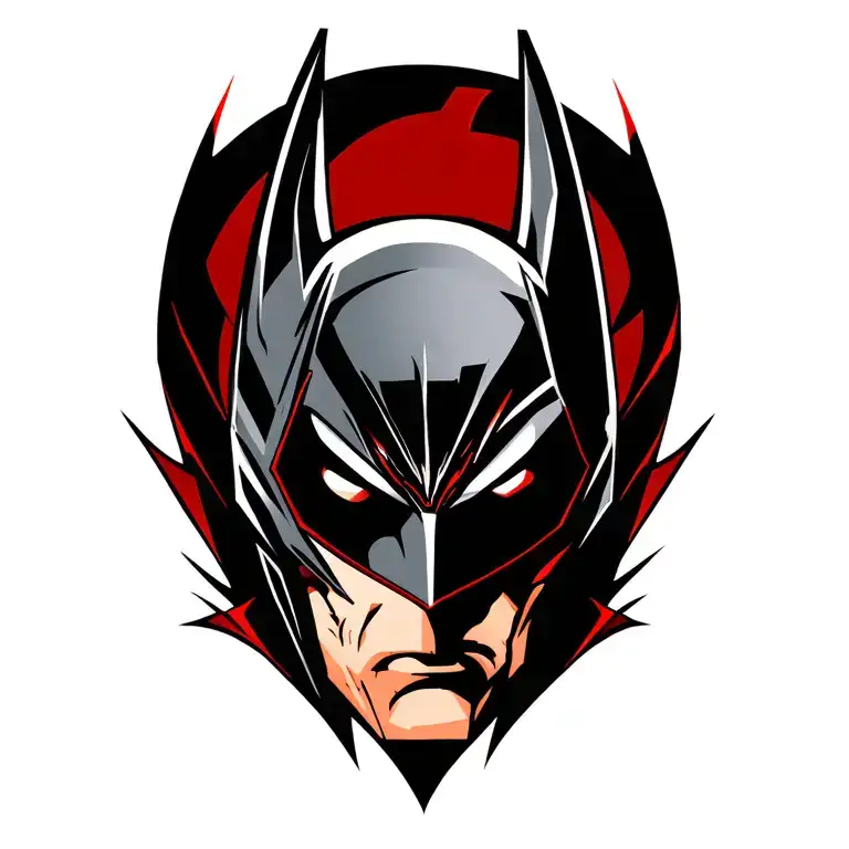 Red Hood Logo Batman