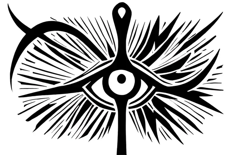 Ankh Symbol With Eye