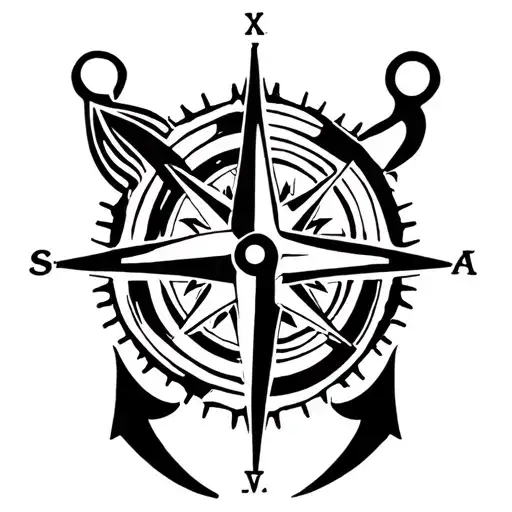 Compass And Anchor