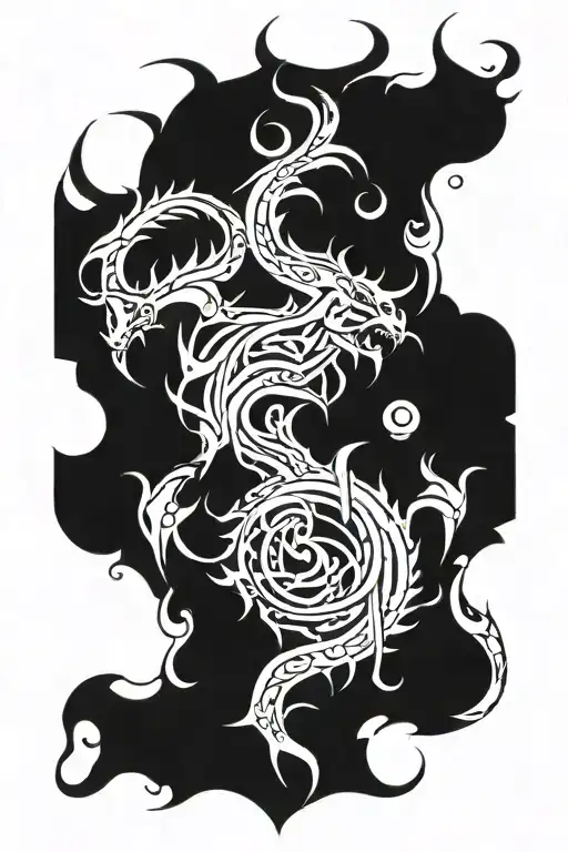 Demonds Reaching Towards The Heavens