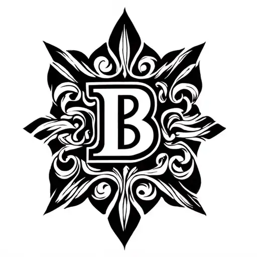 Family Crest With B