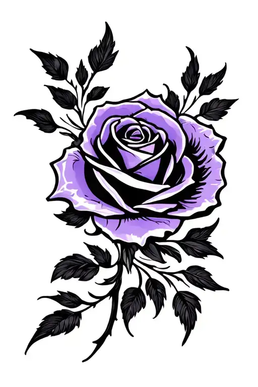 A Violet Rose