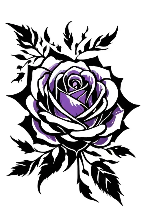 A Violet Rose