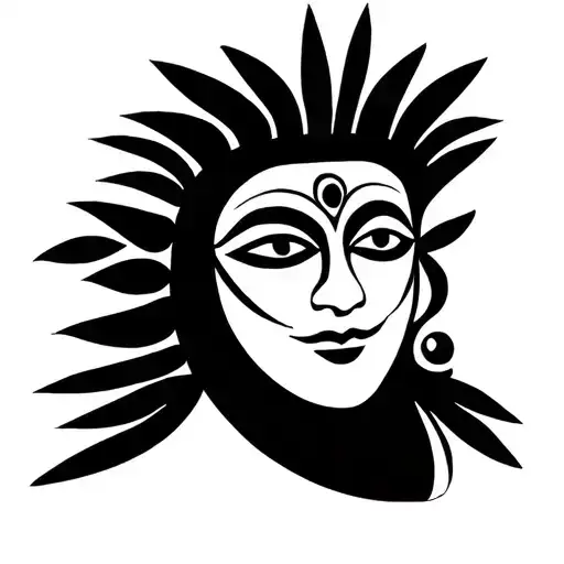 Kathakali Face St George