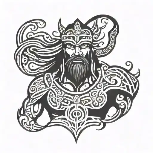 Yahushua Standing Strong Man