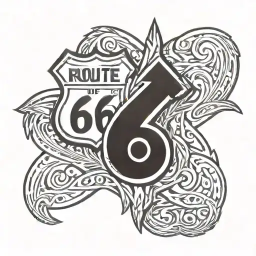 Route 66 Sign