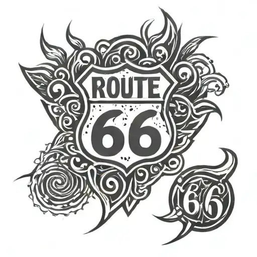 Route 66 Sign