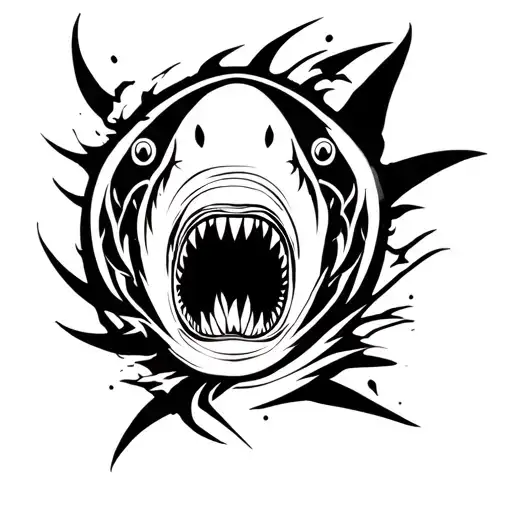 Tribal Sharks On The Side