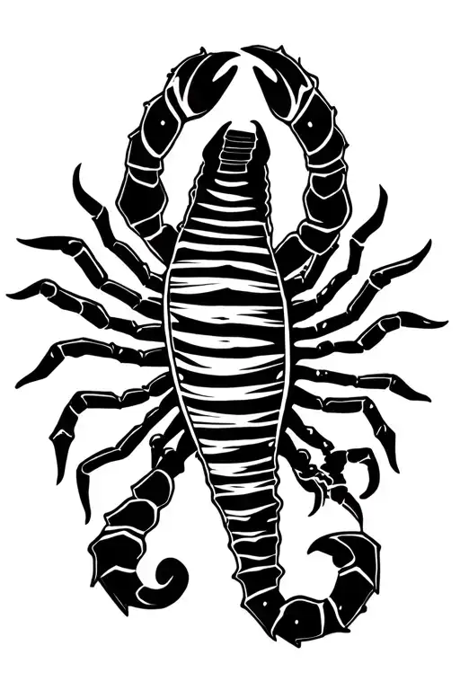 Scorpion With A Tambourine