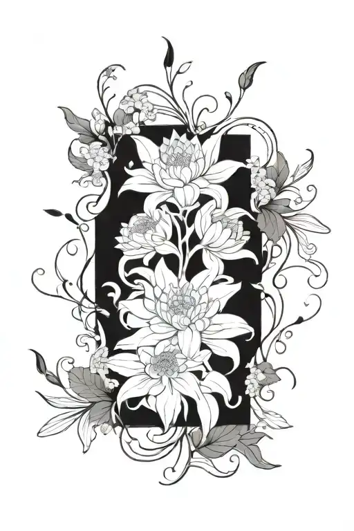 Lily Chrysanthemum Gladeolus Bouquet With Vines