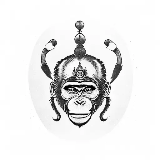 Monkey Lord Hanuman