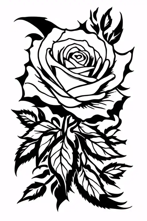 A Single Violet Rose