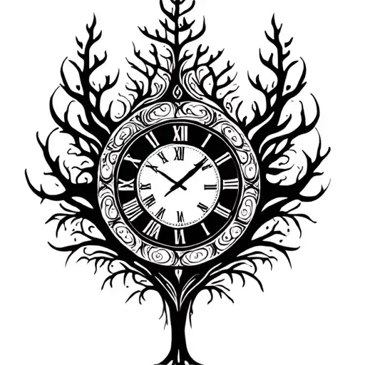 Clock And Tree