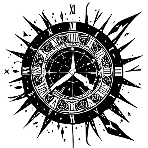 Constellation Clock Face