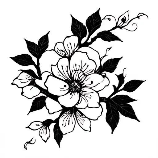 Thai And Korean Cherry Blossom