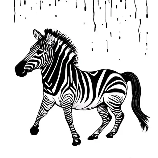 Blood Vessels In Zebra