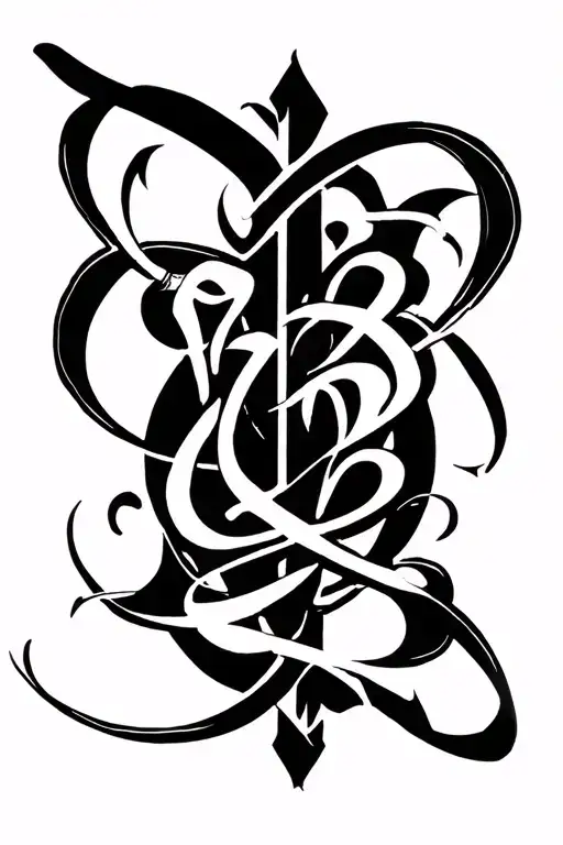 Alas Estilo Dark Lettering