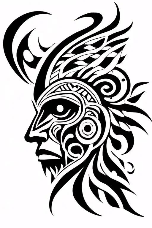 Shamanic With Norse And Christian Symbolism Undertones