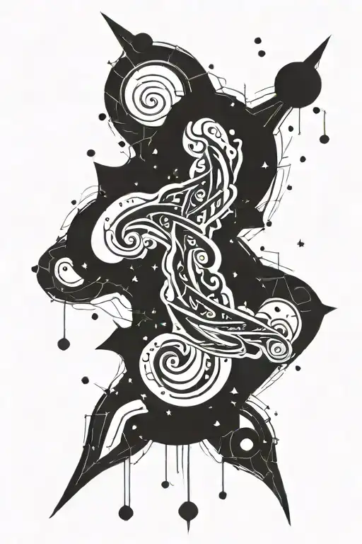 Aquarius Constellation Reflecting