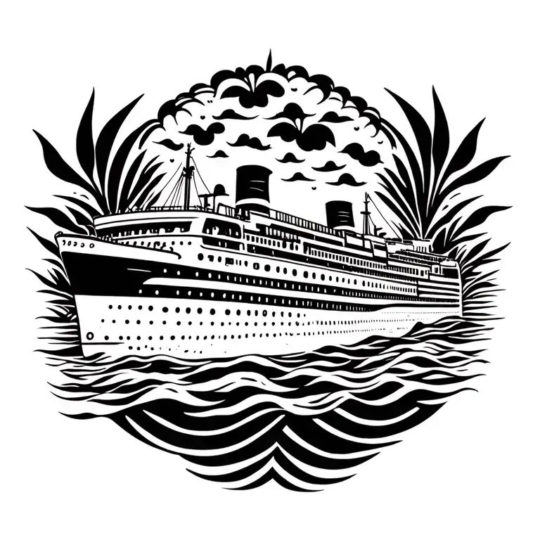 Boho Ocean Liner