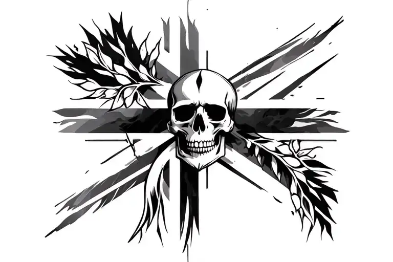 Skull Union Jack