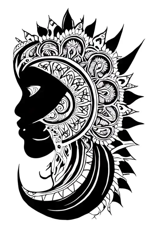 Mandala Cover Up Sacred Geometry