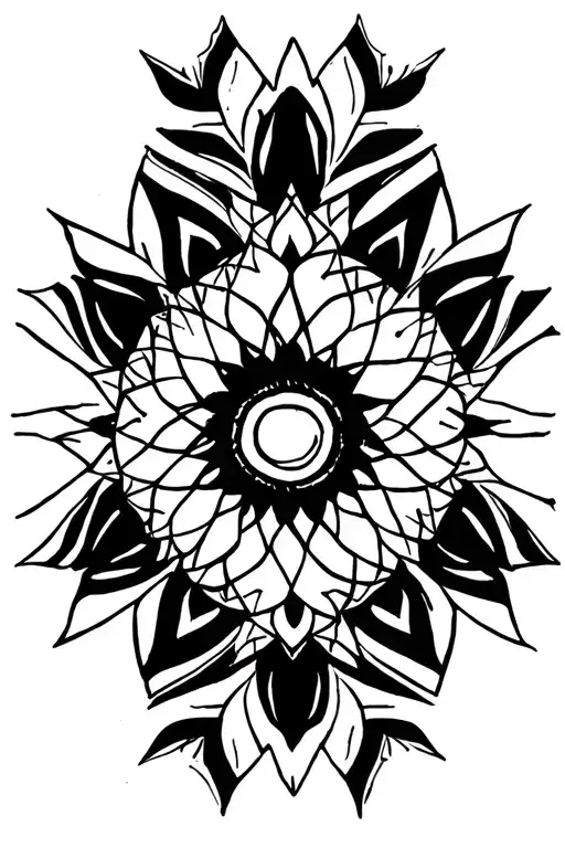 Mandala Cover Up Sacred Geometry