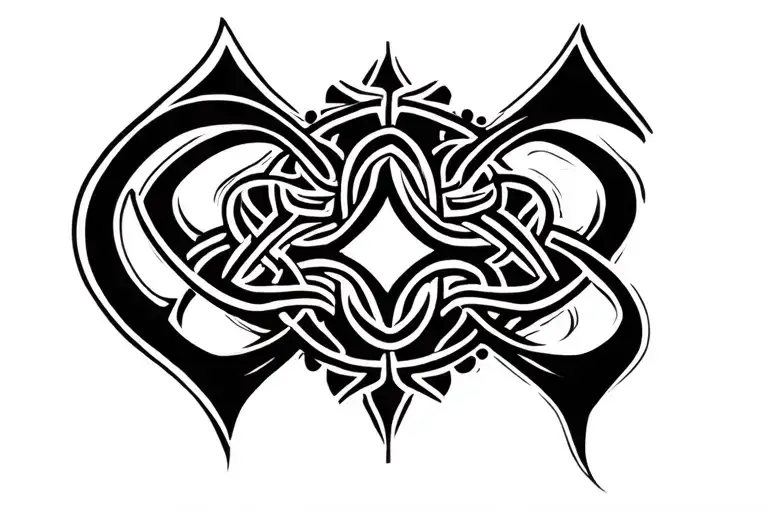 Celtic Pattern With Elements