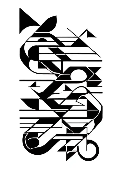 Balanced Minimalistic Geometric Tribal