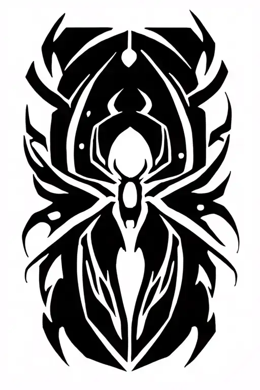 Cybertribal Spider