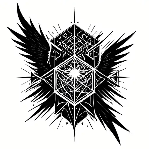 Archangel Metatron Cube