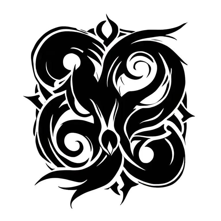 A Dangerous Hindu Rakshas With Trishul Surrounded