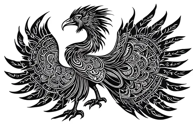 Mayan Phoenix Rising