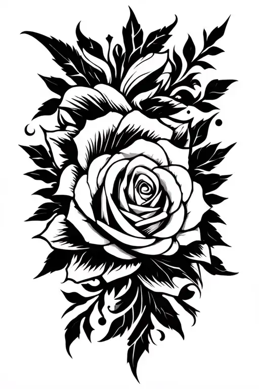 Double Rose Surrounded