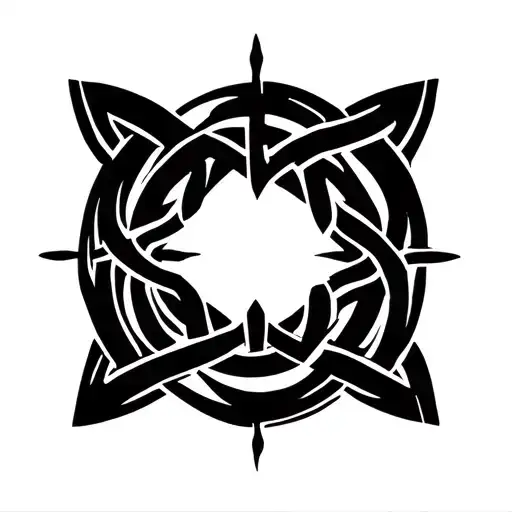 Circular Celtic Knot Band