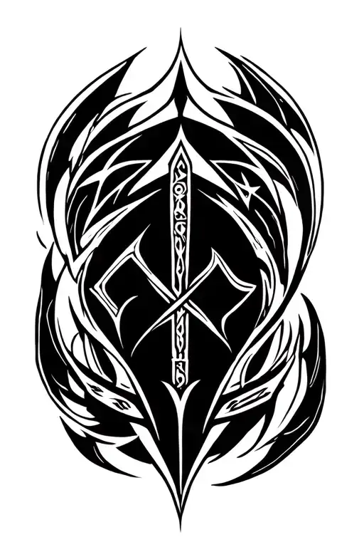 Viking Runes Engraved Suzi