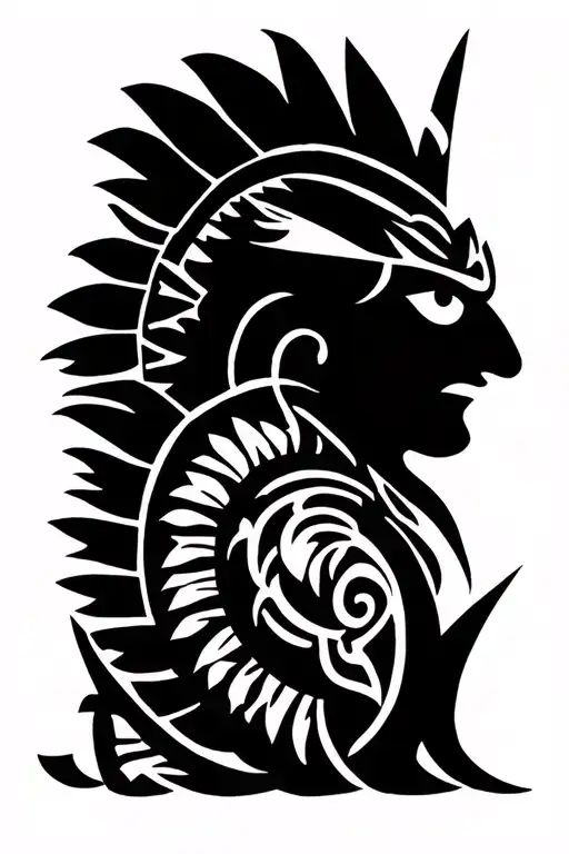 Lapu Lapu Warrior Half Body