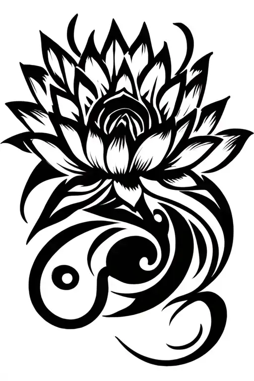 Elephant Lotus Flower