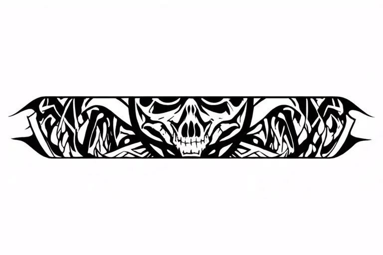 Trafalgar Law Chest Tattoo Design