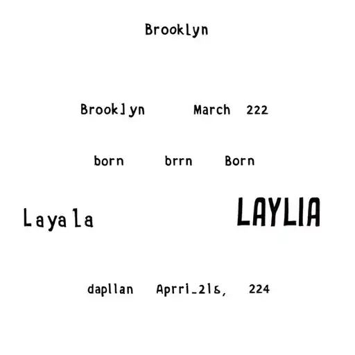 My Daughters Brooklyn Born March 2022 & Layla Born April 2024