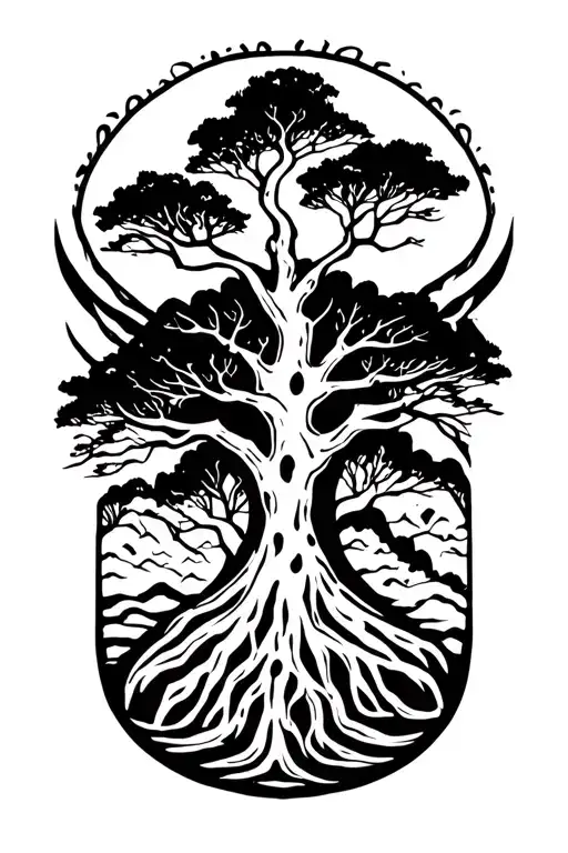 Cross Section Of Tree