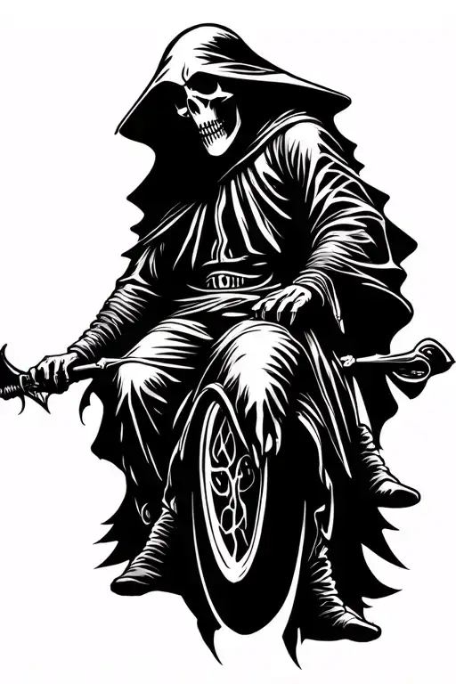 Grim Reaper Riding