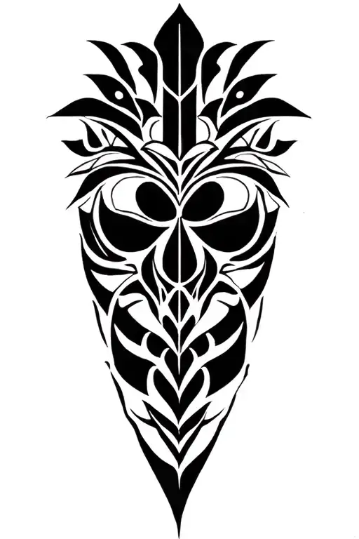 Tribal With History Inspired Tattoo Featuring