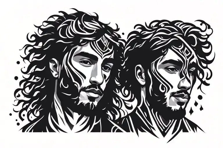 Gay Couple Going Tattoo idea